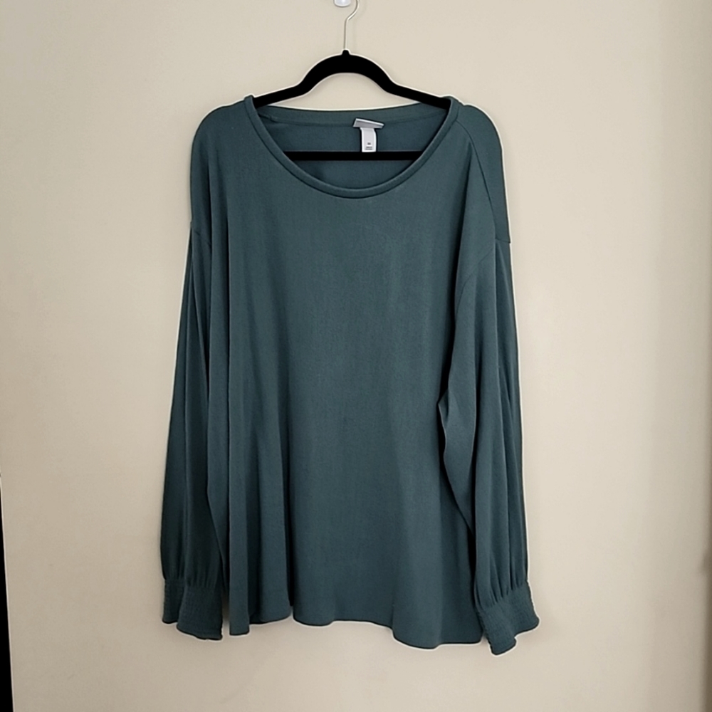 Ava & Viv emerald long sleeve